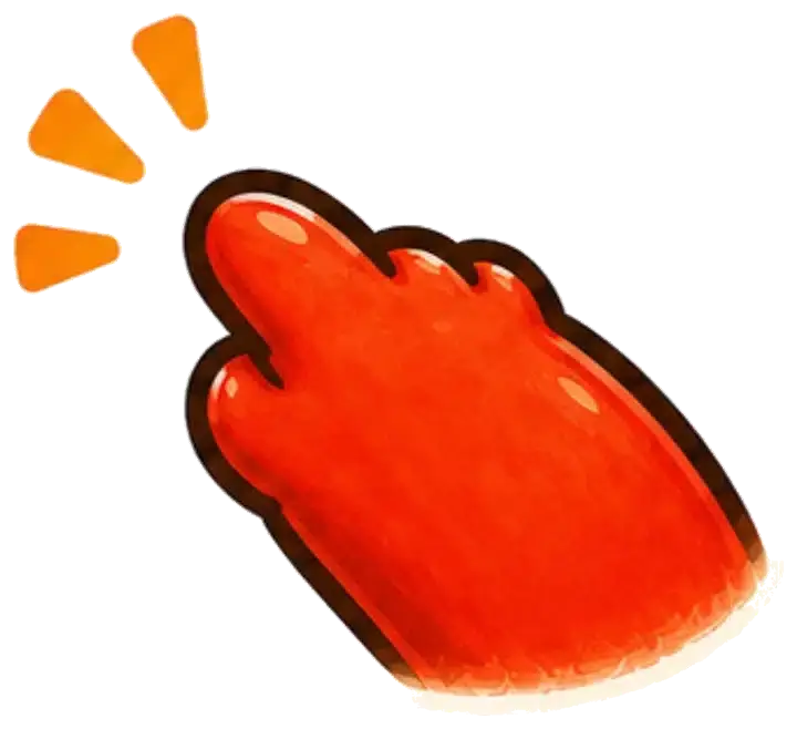 クリックする手