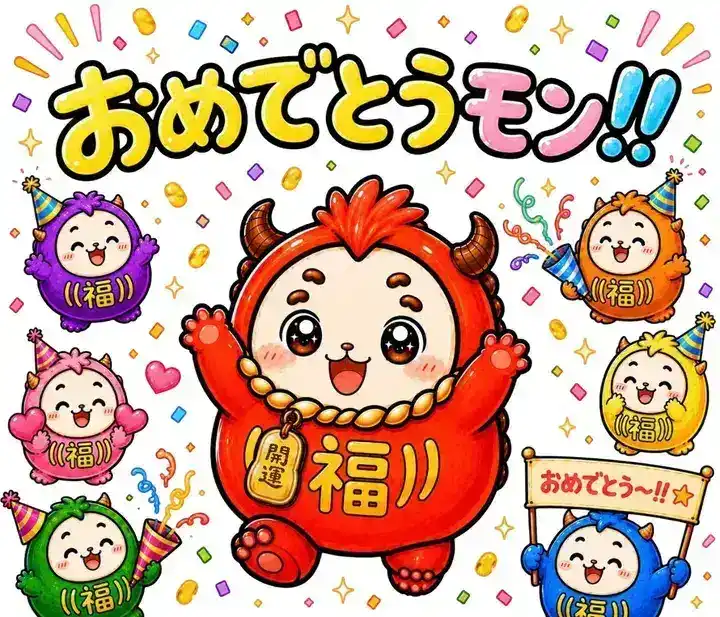 おめでとうモン
