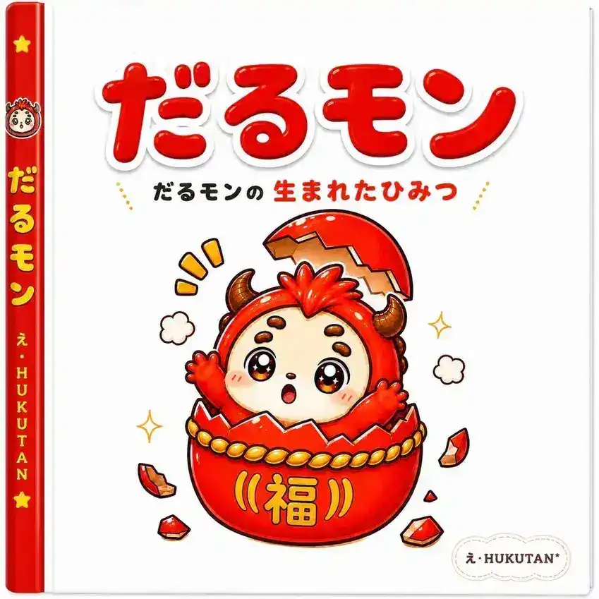 だるモン絵本ページ1